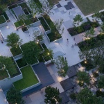 Green Heart Commercial Complex & A4X Art Center by E Plus Design (E+UV)