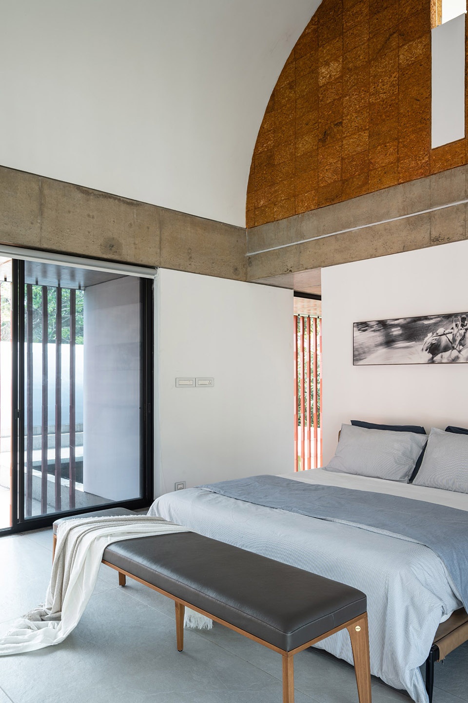 the stoic wall residence by lijo reny architects