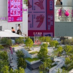 Green Heart Commercial Complex & A4X Art Center by E Plus Design (E+UV)