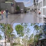 Green Heart Commercial Complex & A4X Art Center by E Plus Design (E+UV)