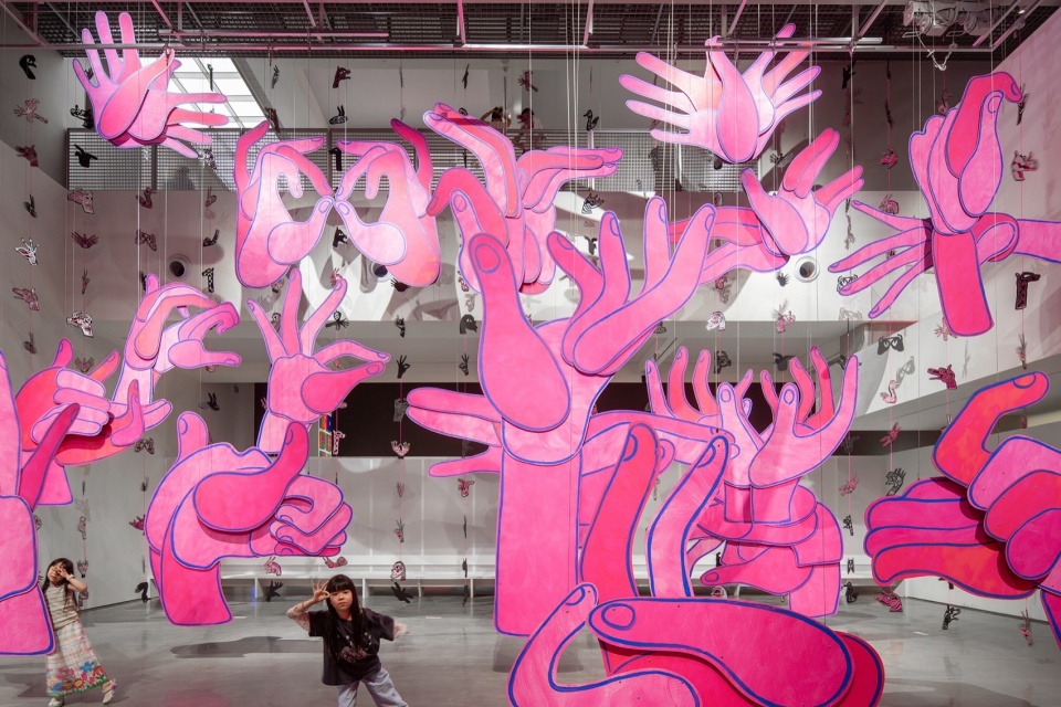 Green Heart Commercial Complex A4X Art Center by E Plus Design