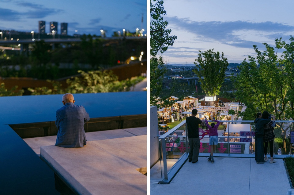 Green Heart Park Commercial Destination at Lux River Sanctuary Chongqing by Z T STUDIO 拷贝