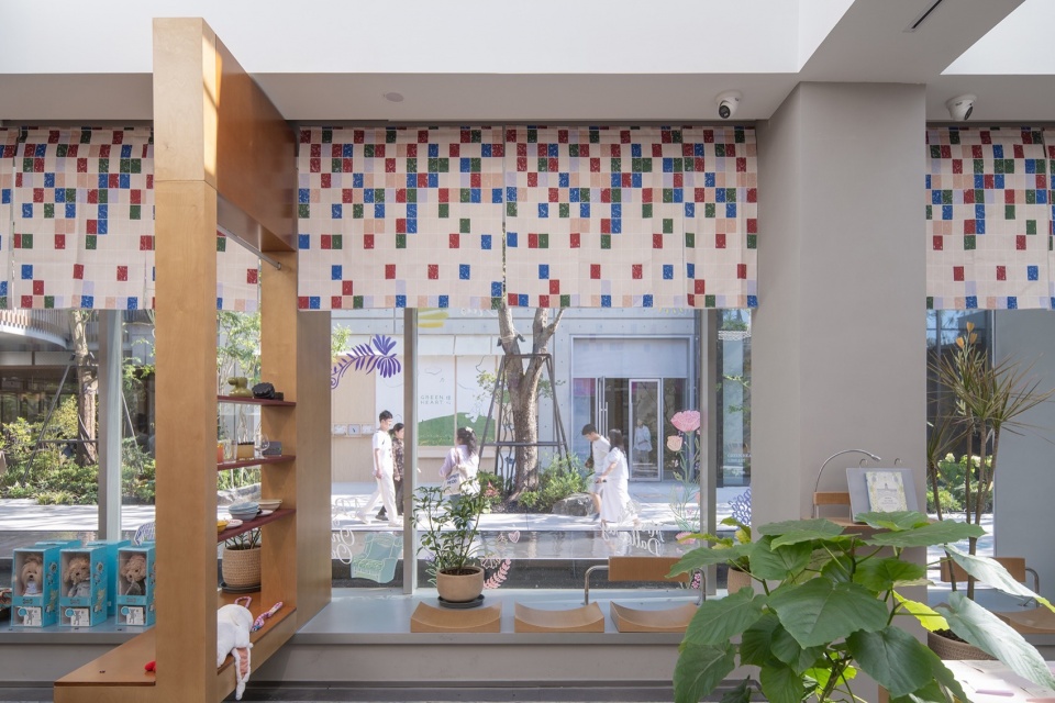 Green Heart Commercial Complex A4X Art Center by E Plus Design