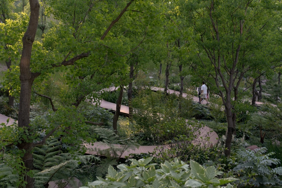 Green Heart Park Commercial Destination at Lux River Sanctuary Chongqing by Z T STUDIO