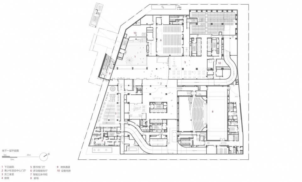 Luohu Library and Youth Activity Center by HHD Shenzhen Huahui Design iDEA