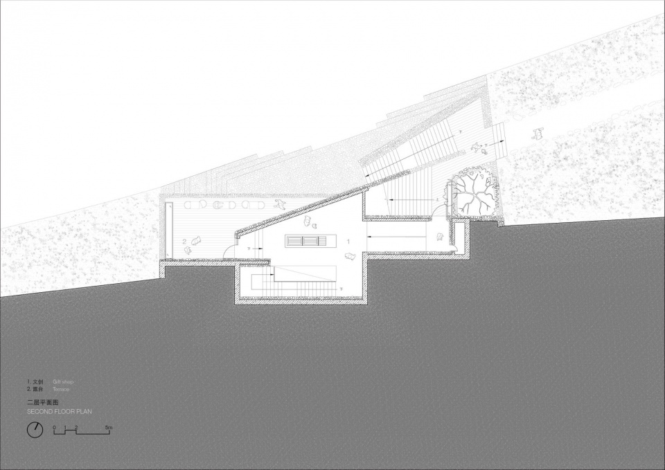Visitor Center Bawan Village by TAO