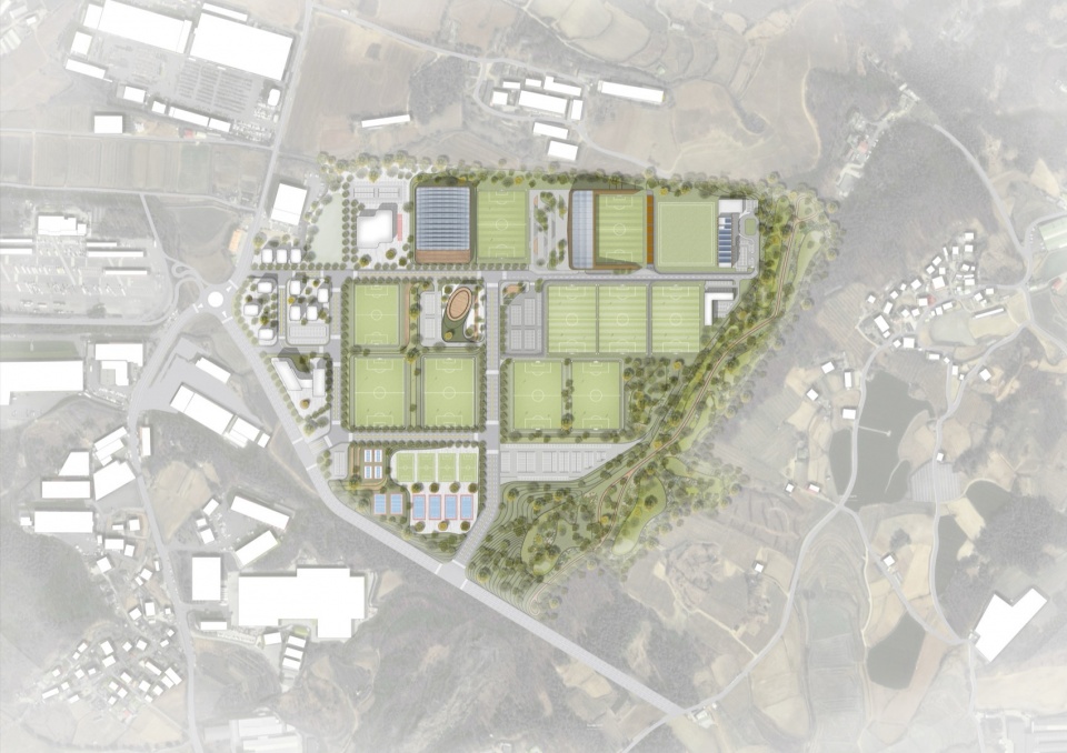 KOREAN FOOTBALL PARK by UNS