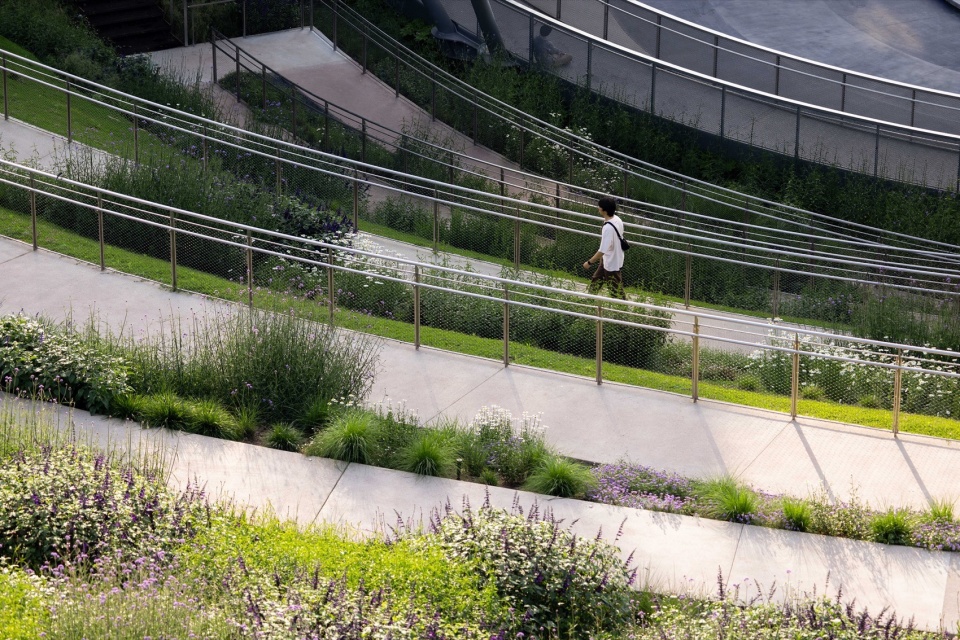 Green Heart Park Commercial Destination at Lux River Sanctuary Chongqing by Z T STUDIO