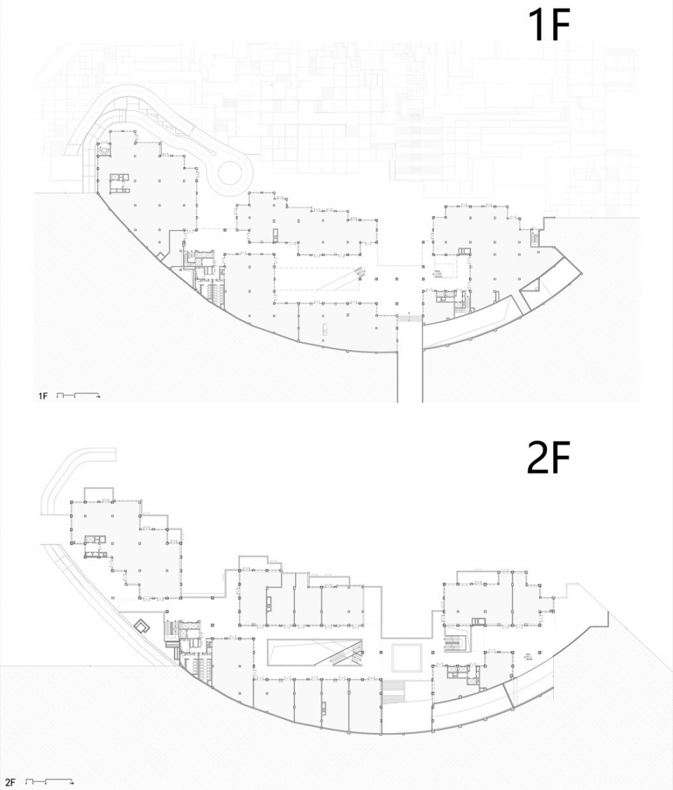 Green Heart Commercial Complex A4X Art Center by E Plus Design