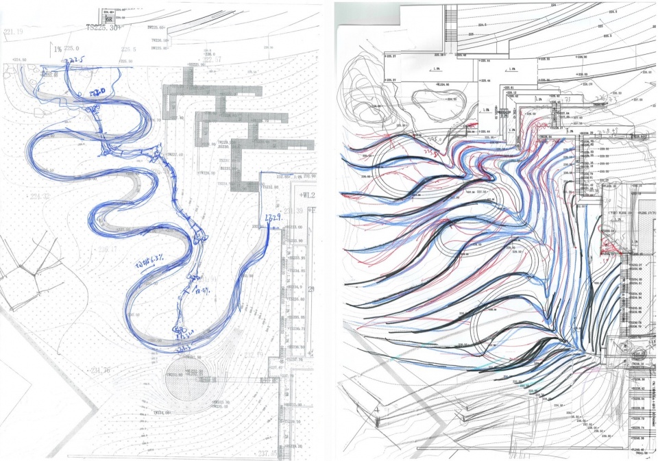 Green Heart Park Commercial Destination at Lux River Sanctuary Chongqing by Z T STUDIO