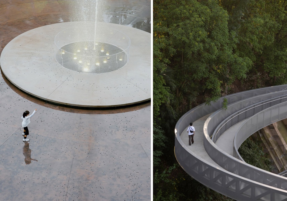 Green Heart Park Commercial Destination at Lux River Sanctuary Chongqing by Z T STUDIO 拷贝