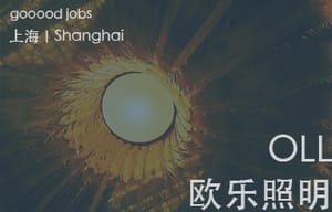 （上海）OLL（欧乐照明）- 室内设计师 / 照明设计师 / 客户/设计师拓展主管 / 品牌市场主管 / 设计实习生（室内/平面/照明设计）