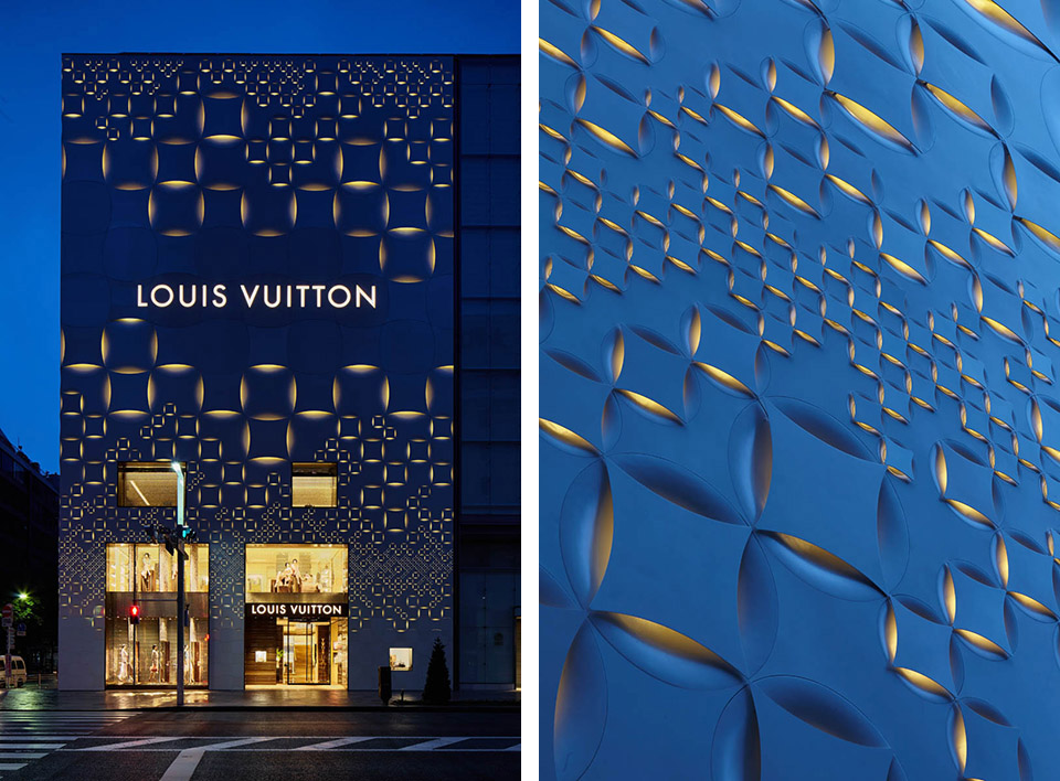 Louis Vuitton Maison Osaka Midosuji, Aoki & Shinagawa + Associates
